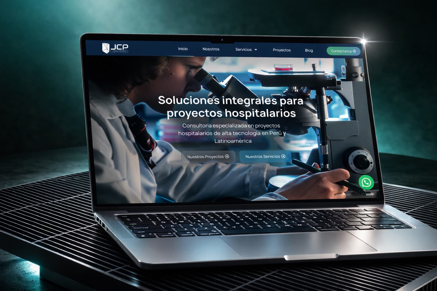 JCP Ingenieros — soluciones integrales para equipamiento hospitalario