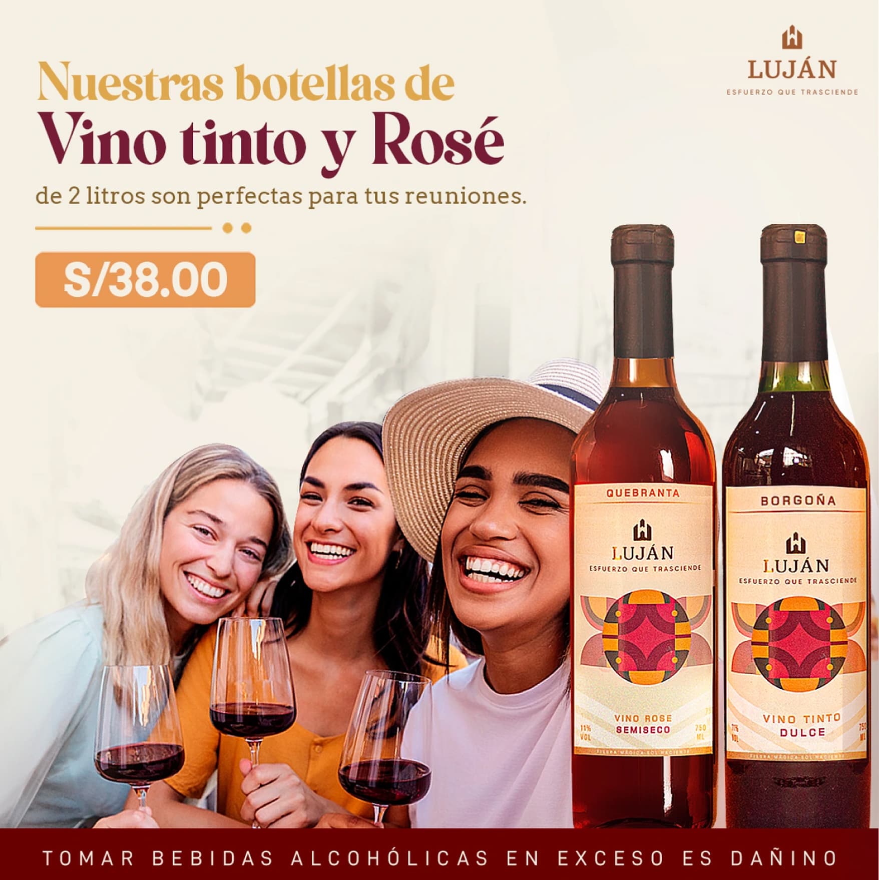 Vitivinícola Luján — anuncio publicitario
