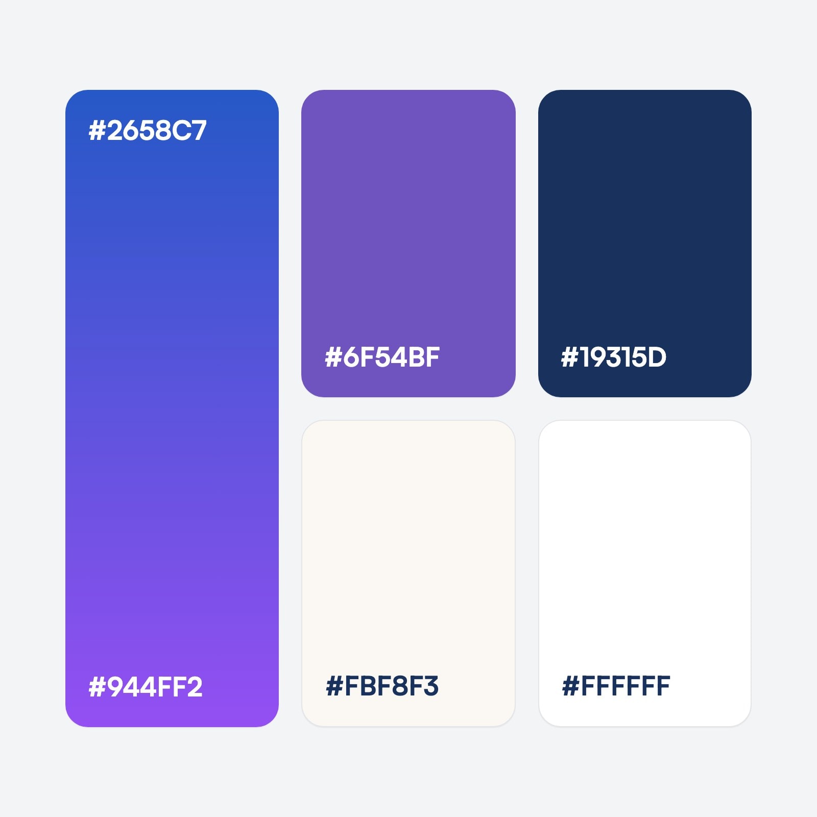 Paleta de LumioLearn: azul, violeta y papel