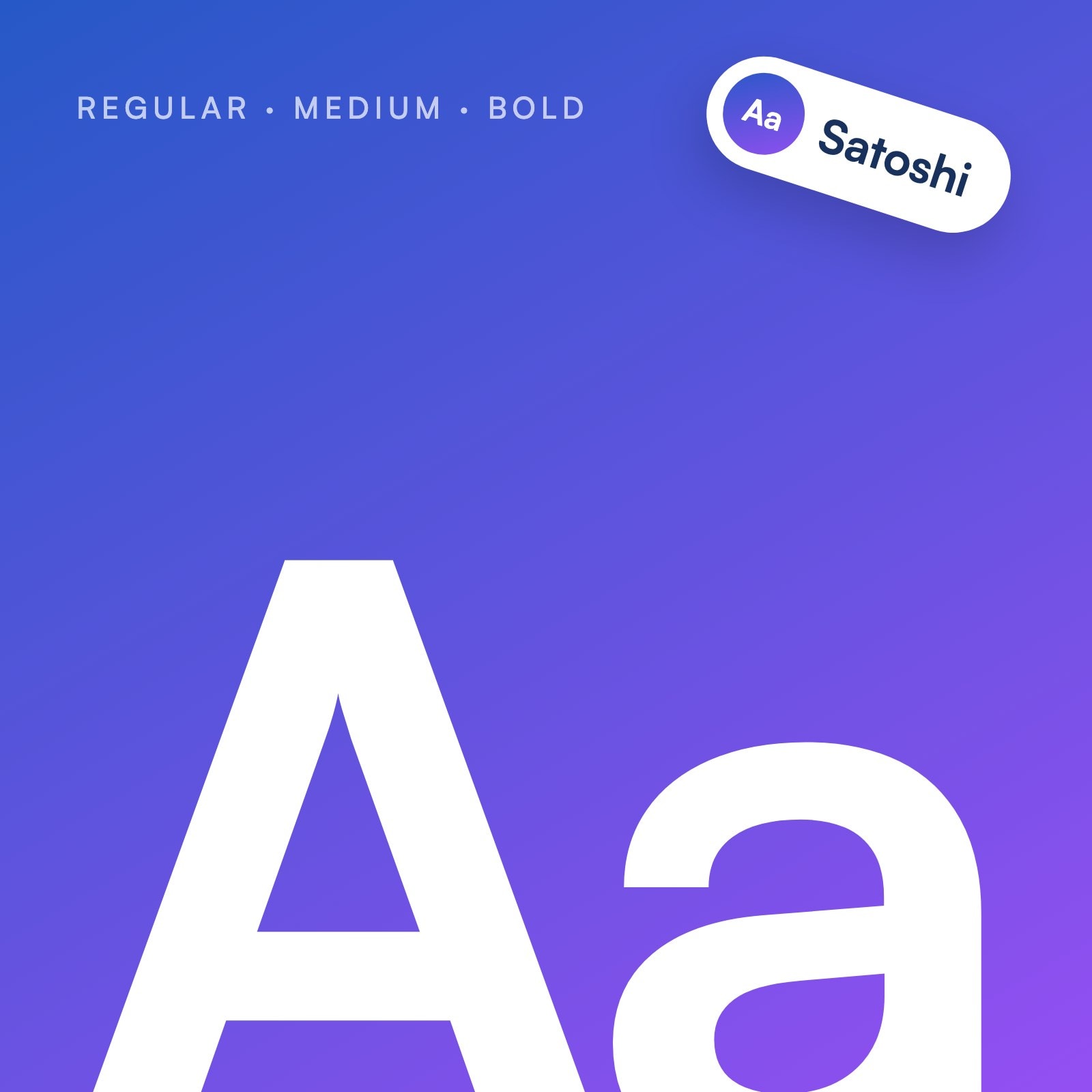 Tipografía de LumioLearn: Satoshi