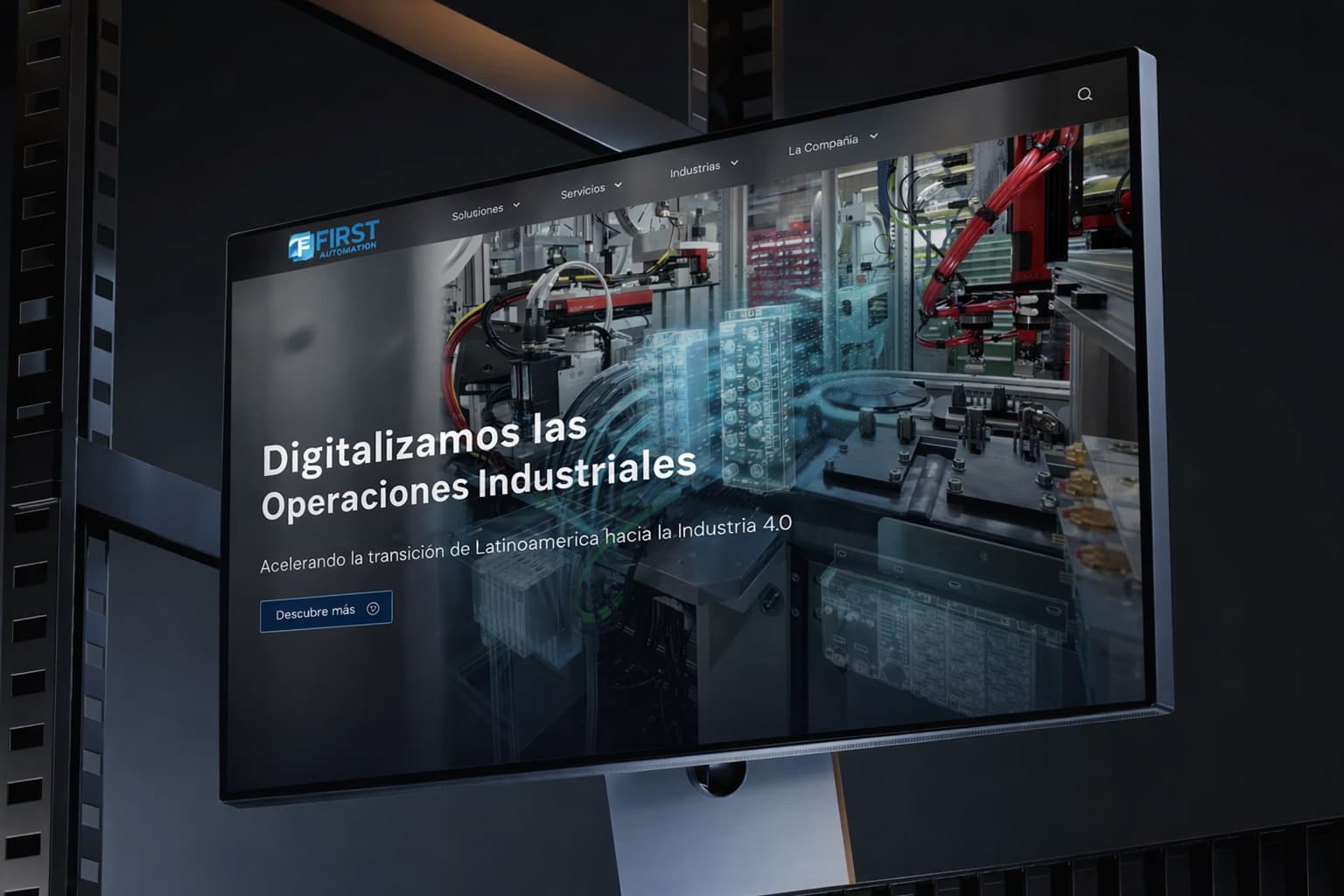 First Automation — vista principal / portada del sitio